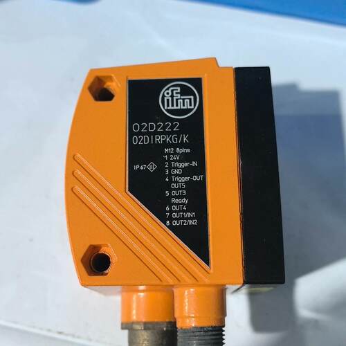 议价O2D222 工业传感器 M12八针24V IP67 自动化检测元件维修