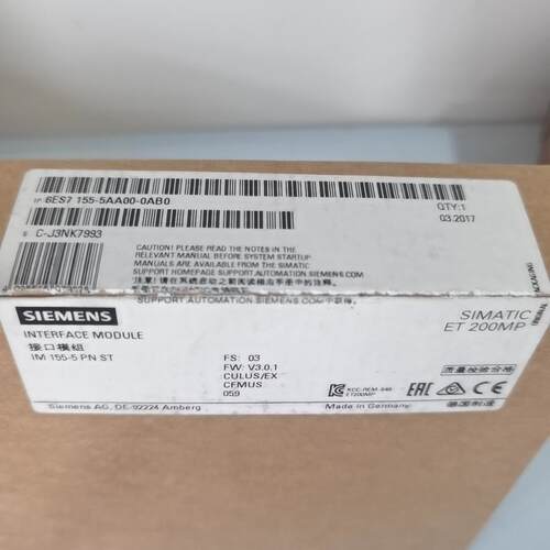 议价6ES7 155-5AA00-0AB0 接口模组 ET 200MP IM 155-5 PN ST维修