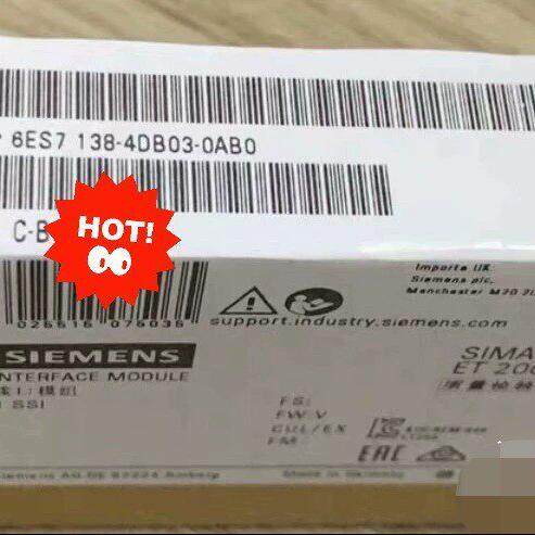 议价6ES7138-4DB03-0AB0 ET200 接口模块 热卖工控模块维修