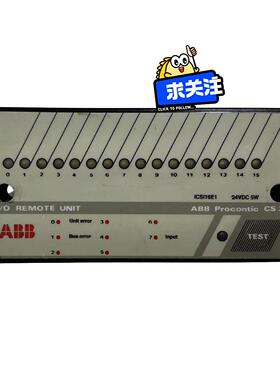 议价ICSI16E1 ABB远程IO单元 工控自动化输入模块维修
