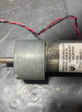 议价EYQE-73300-51-1 直流减速电机 12VDC 工业设备配件维修