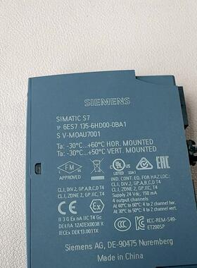 议价6ES7135-6HD00-0BA1 工控模块 ET200SP工业自动化配件维修
