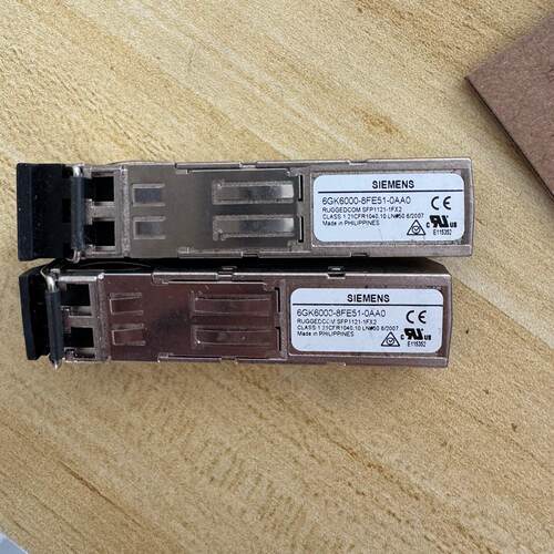议价6GK6000-8FE51-0AA0 光模块 工业通讯SFP网络模块维修