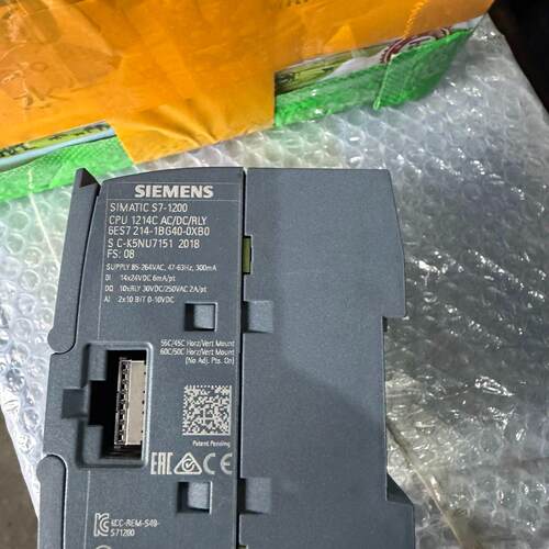 议价6ES7 214-1BG40-0XB0 CPU 1214C PLC工控模块维修