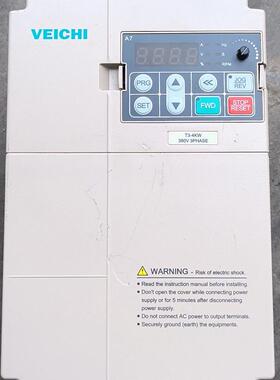 议价AC70-T3-004C 伟创变频器 三相380V 4KW调速装置维修