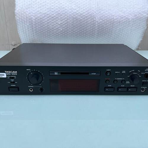 议价TASCAM MD-350 MD录放机 95新 专业音频 录音播放设备维修