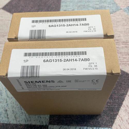 议价6AG1315-2AH14-7AB0 PLC模块 SIPLUS S7-300 CPU 315-2DP维修