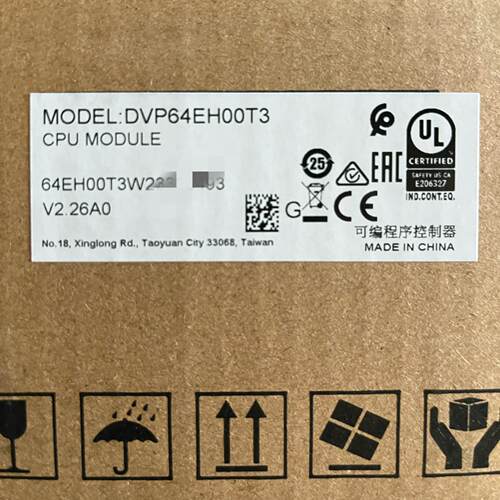 议价DVP64EH00T3 台达PLC CPU模块 可编程序控制器 质保一年维修