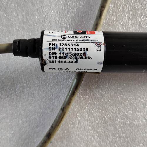 议价STR-660-100-CW-H COHERENT相干激光器 99mW 663nm维修
