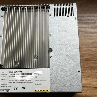 议价WD3-004.0802 百格拉Bergerlahr工控驱动器维修