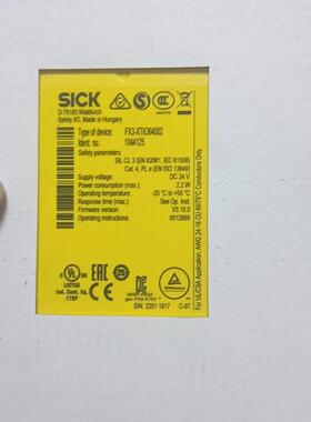 议价FX3-XTIO84002安全继电器工业工控自动化控制配件维修