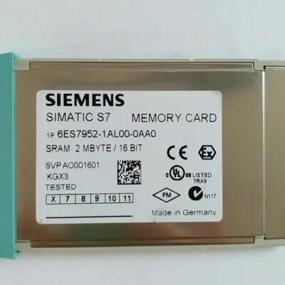 议价6ES7952-1AL00-0AA0 工控存储卡 SRAM 2MBYTE 16BIT维修