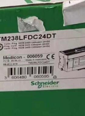 议价TM238LFDC24DT PLC控制器 24VDC 可编程控制模块维修