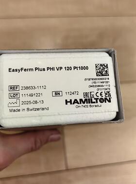 议价EasyFerm Plus PHI 汉密尔顿PH电极 酸碱度检测传感探头维修