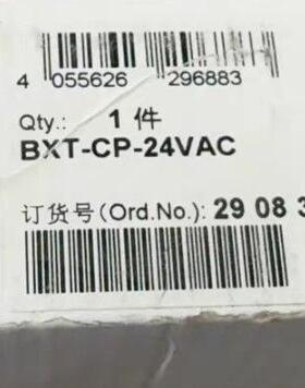 议价BXT-CP-24VAC 工业工控自动化配件 2908398维修