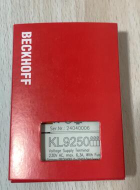 议价KL9250 倍福工控模块 电压供应端子 工业自动化配件维修