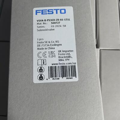 议价560727 电磁阀 三位五通中泄式 FFESTO 工业气动控制配件维修