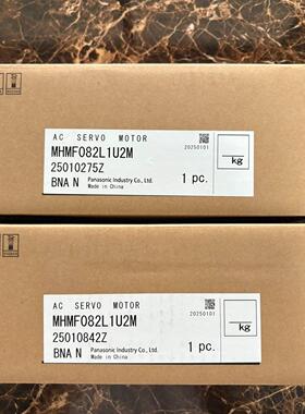 议价MHMF082L1U2M 伺服电机 松下A6 750W工控自动化配件维修