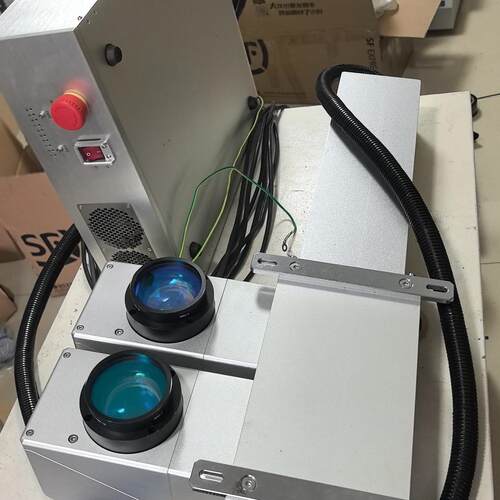 议价qm-4j20fs01 光纤脉冲分体式20W激光打标机工业打标设备维修