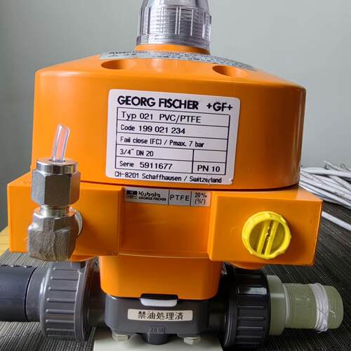 议价Typ 021 工业阀门 PVC/PTFE DN20 PN10 GF+维修