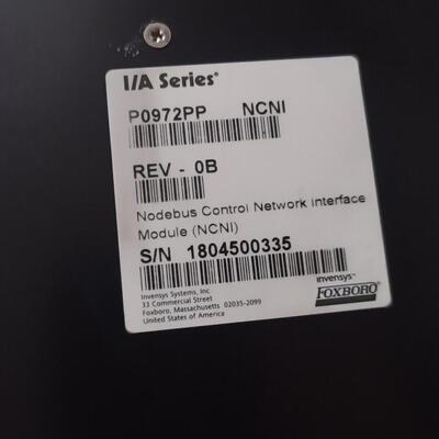 议价P0972PP REV-0B NCNI 福克斯波罗控制网络接口工控模块维修