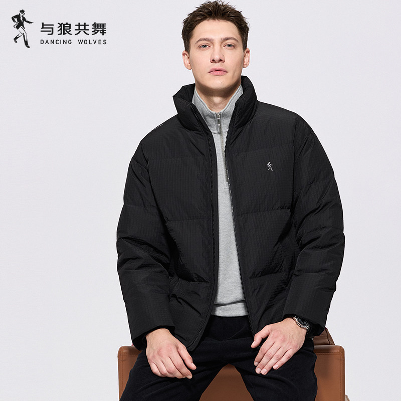 【高蓬高暖】与狼共舞立领羽绒服