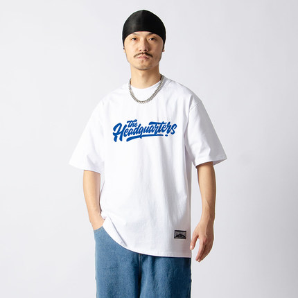 FunkyChoice短袖T男女夏季新款字母圆领套头内搭打底潮牌衣服宽松