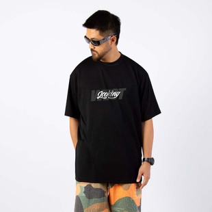 FunkyChoice街舞短袖宽松locking练舞T恤锁舞locker男女嘻哈美式