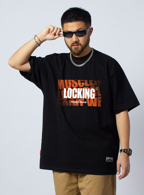 FunkyChoice重磅260g短袖T恤街舞locking服装比赛锁舞演出locker