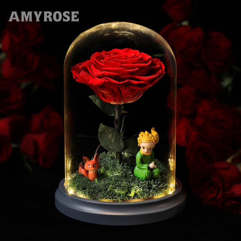 AMYROSE永生花小王子礼盒永生花