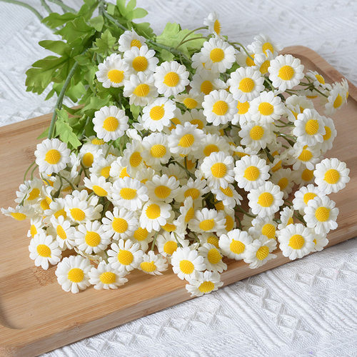 仿真30头小雏菊装饰假花婚庆摆件