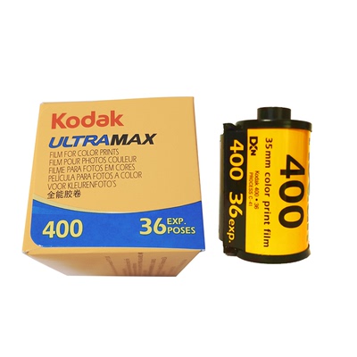 美国原装Kodak柯达400胶卷UltraMax全能135彩色负片36张 24年11月