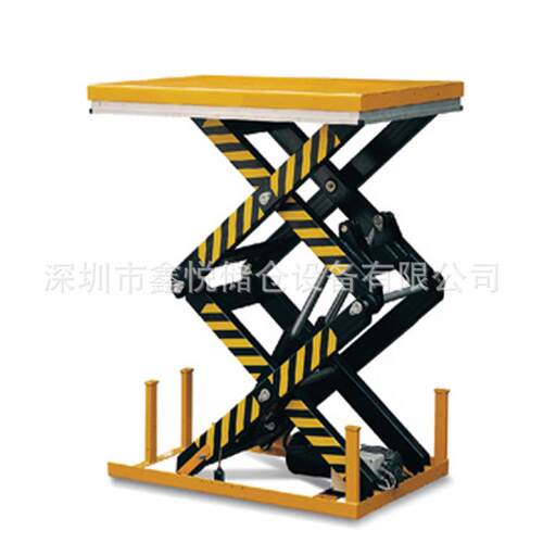 固定电动升降平台升降机小型举升机平台电动液压卸货平台定带遥控