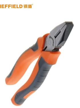 钢盾（SHEFFIELD）6寸专业日式钢丝钳老虎钳多功能手钳子电工钳