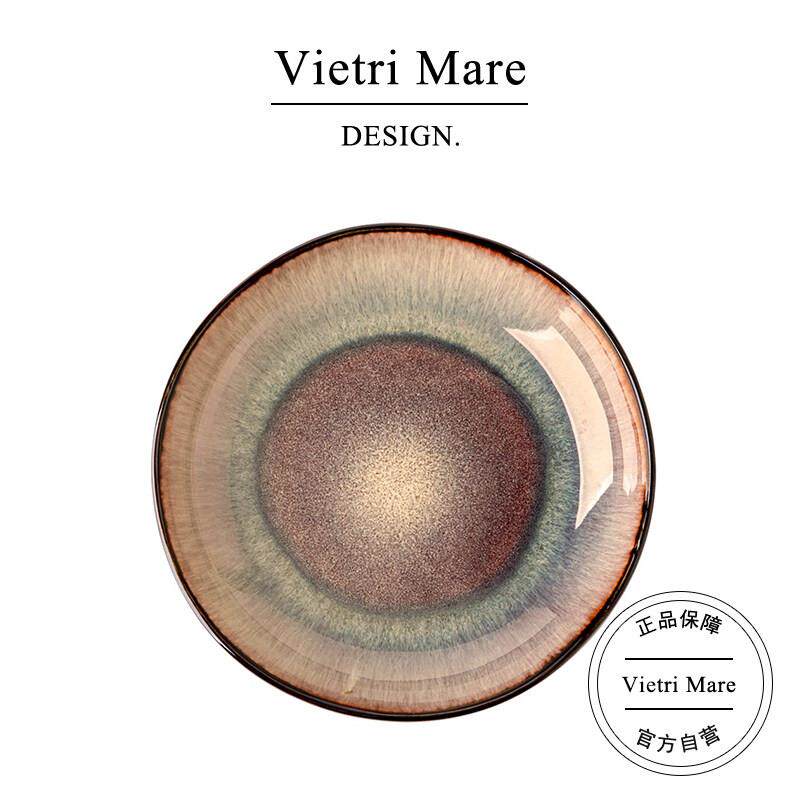 Vietri Mare餐碗陶瓷创意饭厅摆盘不规则盘子窑变釉餐具丨乃莉拉