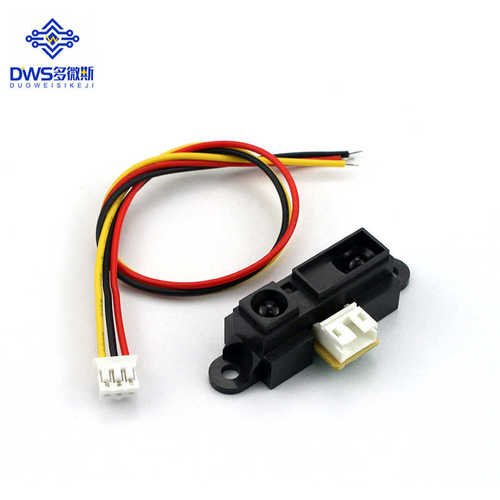 2Y0A21 GP2Y0A21YK0F 红外测距传感器 GP2D12距离检测10-80cm带线