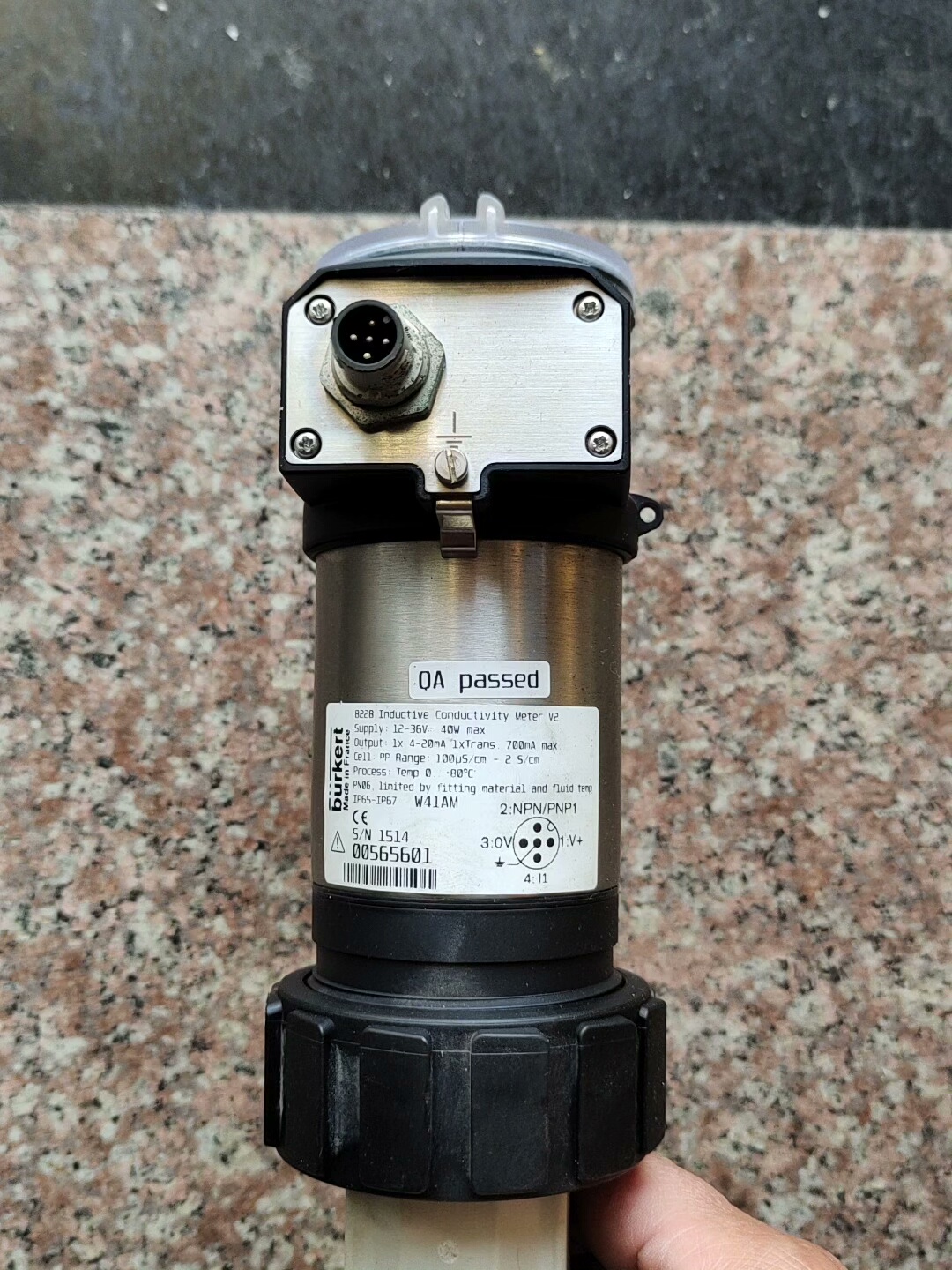 德国 宝德 burkert 8228电导率仪，