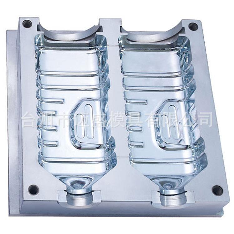 透明PET食用油瓶吹瓶模5L10L25L吹瓶模具设计食品级