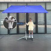 户外摊位斜坡太阳伞大门面斜坡遮阳店大伞商业加厚天篷