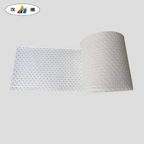 厂家批发吸油卷吸油棉加厚吸油毡吸液卷油污处理专用100片/箱4mm