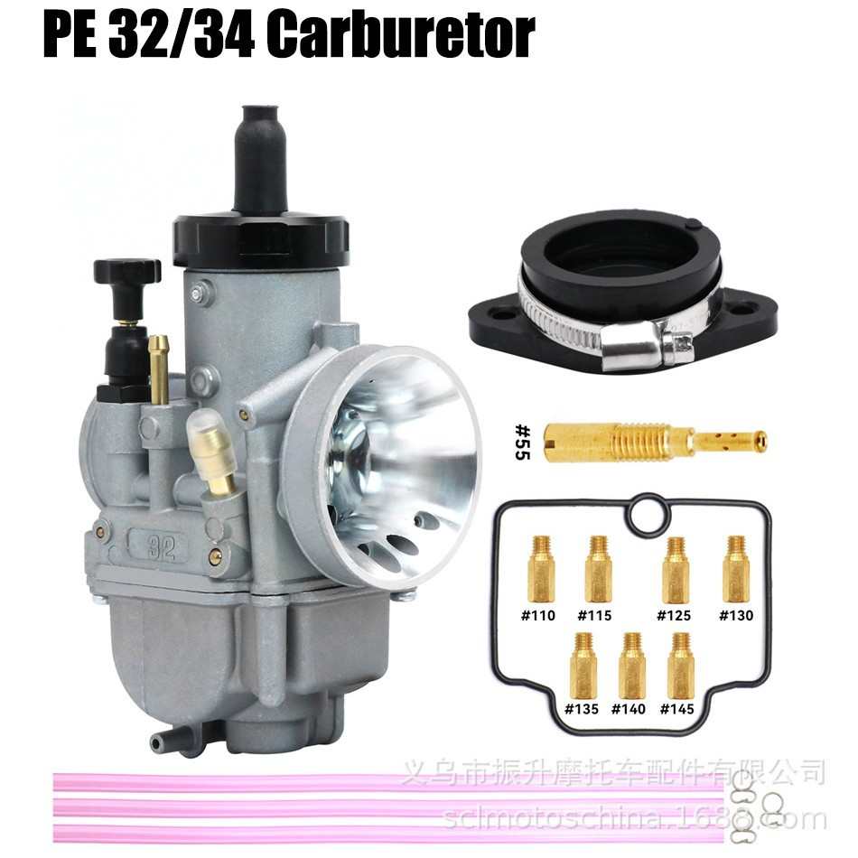ATV Racing Carb摩托车改装化油器KEIHIN PE 32 34MM ATC 250 TRX
