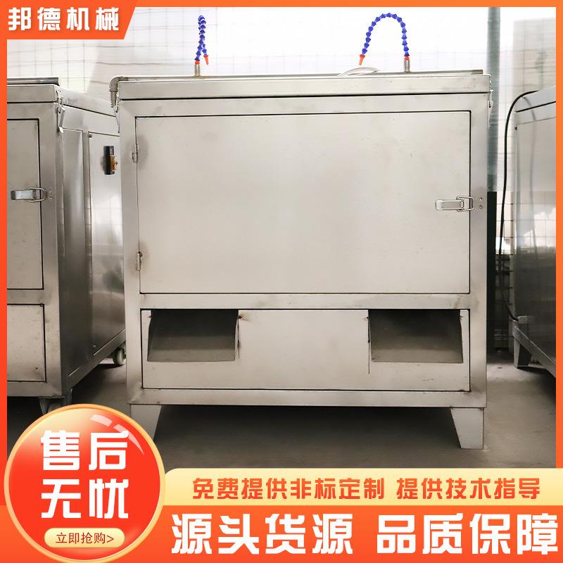 全自动鸡肠鸭肠猪红肠剖肠机不锈钢制作双工位操作