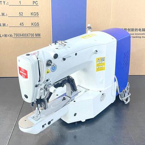 中能1900A电脑套结机服装加固用速电子加固机电脑打枣机