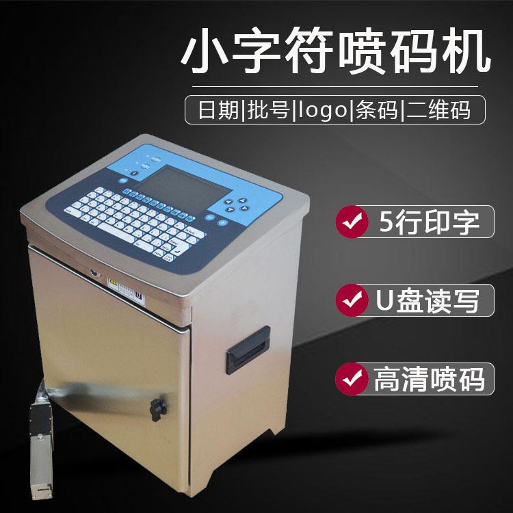 东莞全自动小字符喷码机 电池芯片油墨流水线喷码机 二维码打码机
