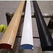 实木楼梯手立柱阳护栏北QGO扶美红橡台开木放漆烤漆别墅家用立柱