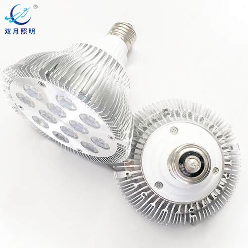 E27螺口LED育苗多肉植物par38灯12W18w补光上色红蓝全光谱生长灯