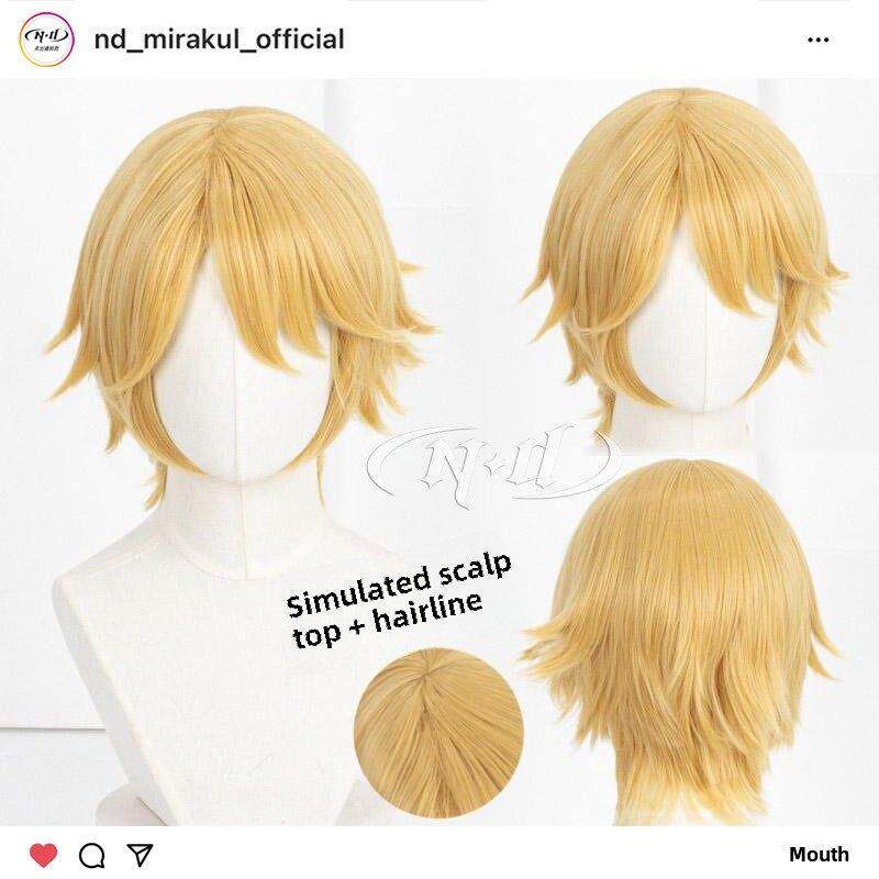 无需修剪！ND家】邮差 公式原皮肤 第五人格 造型款cos假发