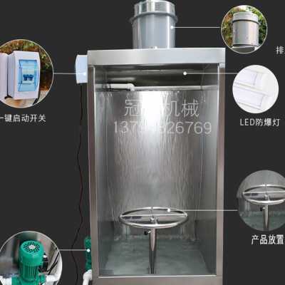 环保型水帘柜喷漆台喷漆除尘水帘机不锈钢水帘喷漆柜小型喷漆房