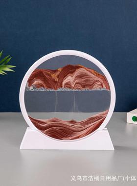 跨境跨境爆款流沙客厅装饰摆件