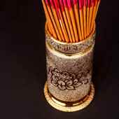 正品 用插香放香香桶供家奉具佛堂佛前佛 吉祥佛阁陶瓷供佛香筒装